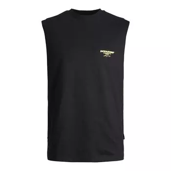 Футболка Jack & Jones Bora Oversize sleeveless T-shirt, черный