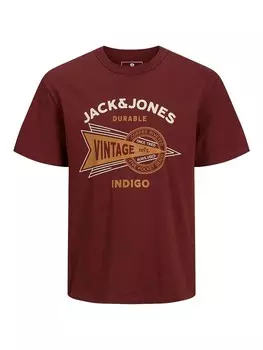 Футболка Jack & Jones, бордо