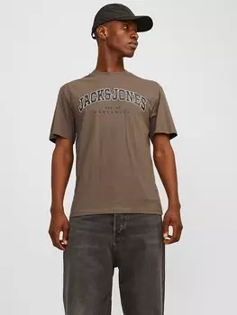 Футболка Jack & Jones Caleb, коричневый