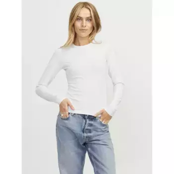 Футболка Jack & Jones Celine Gigi Str Solid JJXX, белый