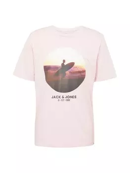 Футболка JACK & JONES CELLOX, розовый