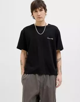 Футболка Jack & Jones черного цвета