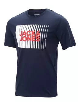 Футболка Jack & Jones CORP LOGO PLAY, синий