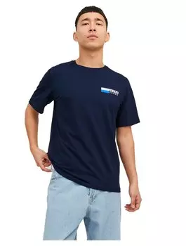 Футболка Jack & Jones Corp Logo, синий