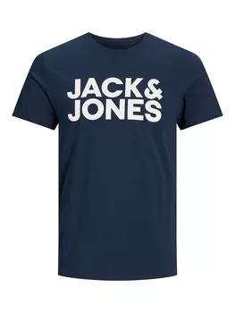 Футболка Jack & Jones Corp, темно синий