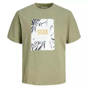 Футболка Jack & Jones Crayon Branding, зеленый