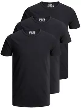 Футболка Jack & Jones, цвет black/black/black