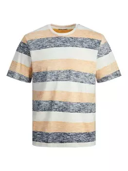 Футболка Jack & Jones, цвет creme/orange/dunkelblau