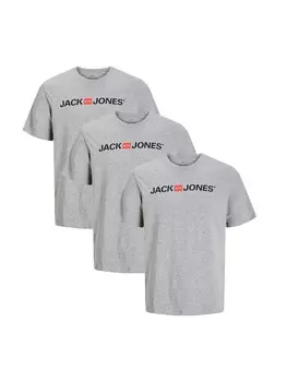 Футболка Jack & Jones, цвет light grey melange