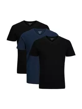 Футболка Jack & Jones, цвет schwarz/dunkelblau