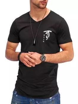 Футболка Jack & Jones, цвет schwarz/wei