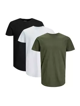 Футболка Jack & Jones, цвет schwarz/wei/grn