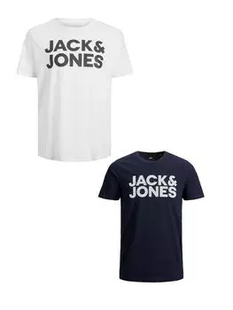Футболка Jack & Jones, цвет wei/blau