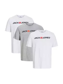 Футболка Jack & Jones, цвет wei/grau