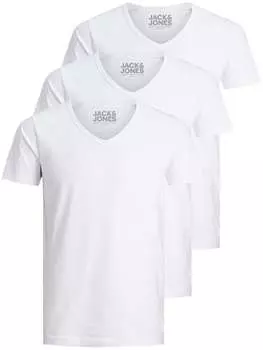 Футболка Jack & Jones, цвет white/white/white