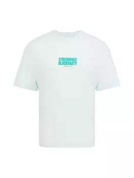 Футболка JACK & JONES CYBERSPACE, пастельный синий