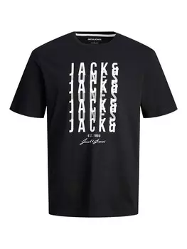 Футболка Jack & Jones Delvin, черный