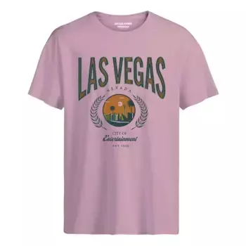 Футболка Jack & Jones Dessert, розовый