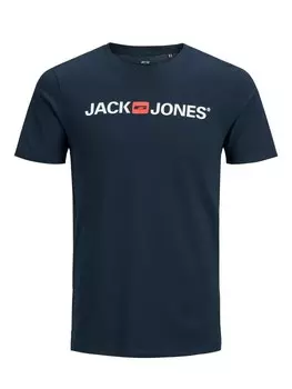 Футболка JACK & JONES ESSENTIALS, темно-синий