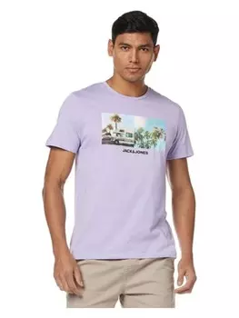 Футболка Jack & Jones, фиолетовый