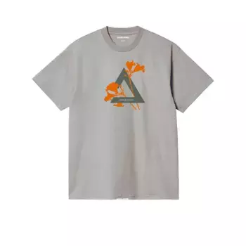 Футболка Jack & Jones Floral Triangle, серый