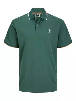 Футболка JACK & JONES HASS, темно-зеленый