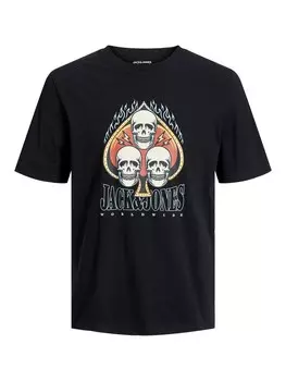 Футболка JACK & JONES HEAVENS, черный