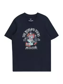 Футболка Jack & Jones HEAVENS, ночная синяя