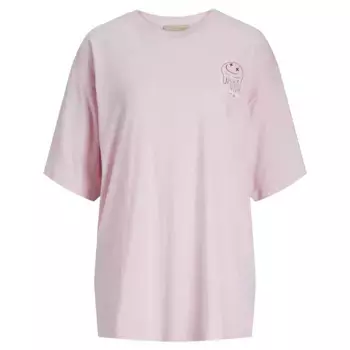 Футболка Jack & Jones Jade Loose, розовый