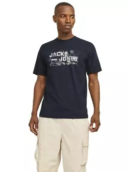 Футболка Jack & Jones JCOOUTDOOR LOGO, синий