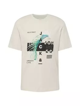 Футболка JACK & JONES JJCLARC, бежевый