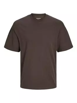 Футболка JACK & JONES JJEBRADLEY, темно-коричневый