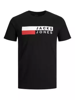Футболка Jack & Jones JJECORP LOGO, черный