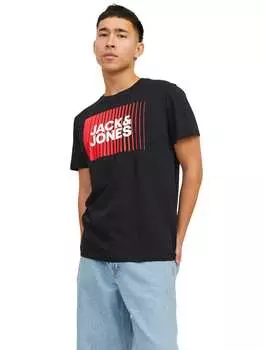 Футболка Jack & Jones JJECORP LOGO, черный