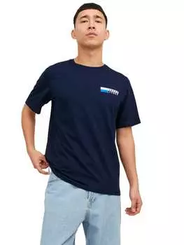 Футболка Jack & Jones JJECORP LOGO, синий