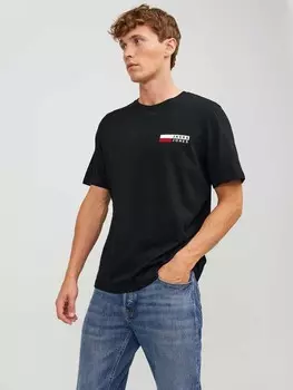 Футболка Jack & Jones JJECORP LOGO TEE PLAY SS O-NECK NOOS, черный