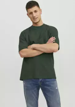 Футболка Jack & Jones "JJETIMO TEE SS NOOS", цвет Mountain View