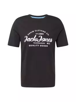 Футболка JACK & JONES JJFOREST, черный