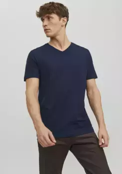 Футболка Jack & Jones "JJJEORGANIC BASIC TEE", синий