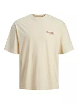 Футболка JACK & JONES JJNoto, кремовый