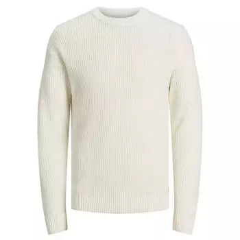 Футболка Jack & Jones Jorbrink Knit Crew Neck, бежевый