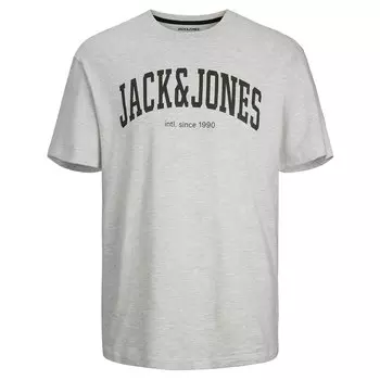 Футболка Jack & Jones Josh Short Sleeve Crew Neck, серый