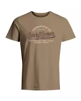 Футболка Jack & Jones "JPRBLULOUIE SS TEE CREW NECK FST LN", цвет Cub