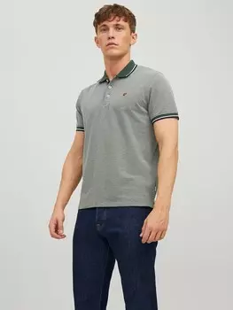 Футболка Jack & Jones JPRBLUWIN POLO SS NOOS, зеленый