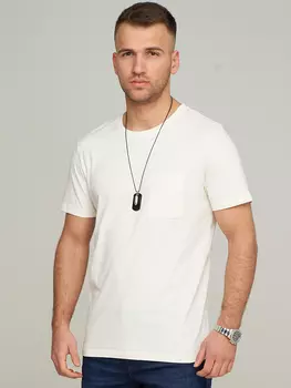 Футболка Jack & Jones JPRLUCKY INFINITY TEE SS CREW NECK, цвет Whisper White