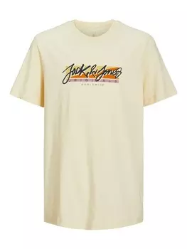 Футболка Jack & Jones Junior, светло-желтый