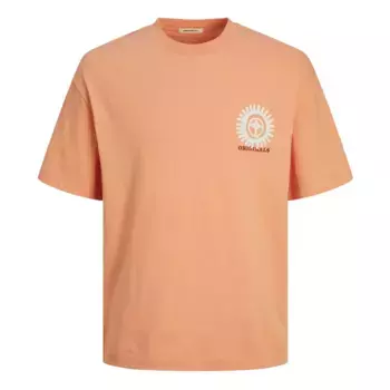 Футболка Jack & Jones Kalbarri Back Esp, оранжевый