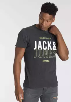 Футболка Jack & Jones "KOMPO TEE", серый
