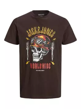 Футболка Jack & Jones, коричневый