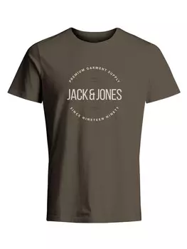 Футболка Jack & Jones, коричневый